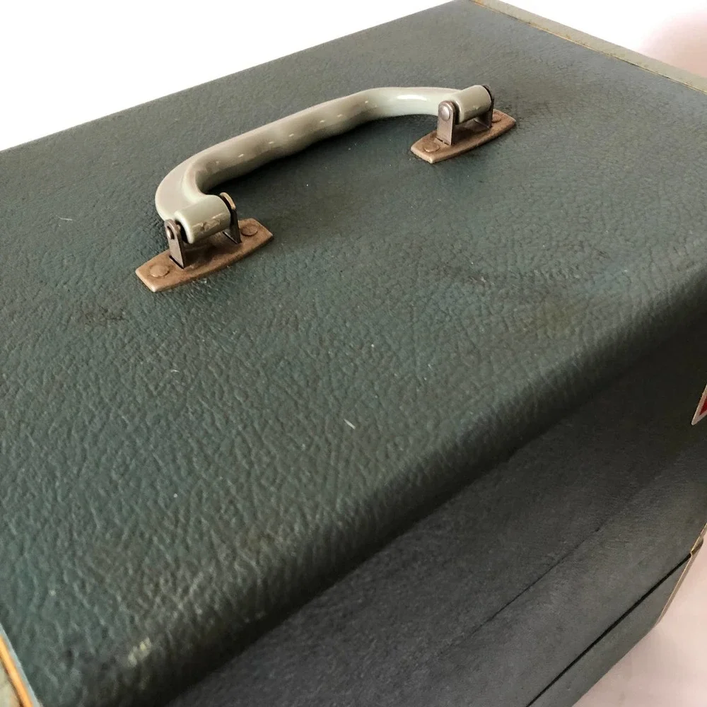 Mid Century Modern Make Up Case Hair Case Camera Case - Picture 6 of 6